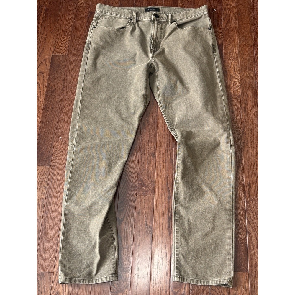 Proof Rover Pants Mens 33x30 Stretch Canvas Huckberry Sorbtek Brown